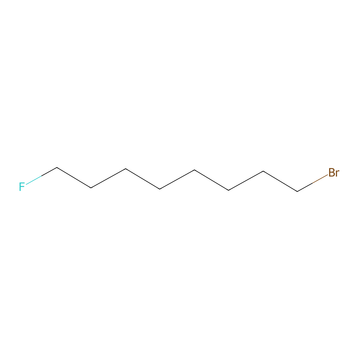 Octane, 1-bromo-8-fluoro- molecular structure, CAS 593-12-4