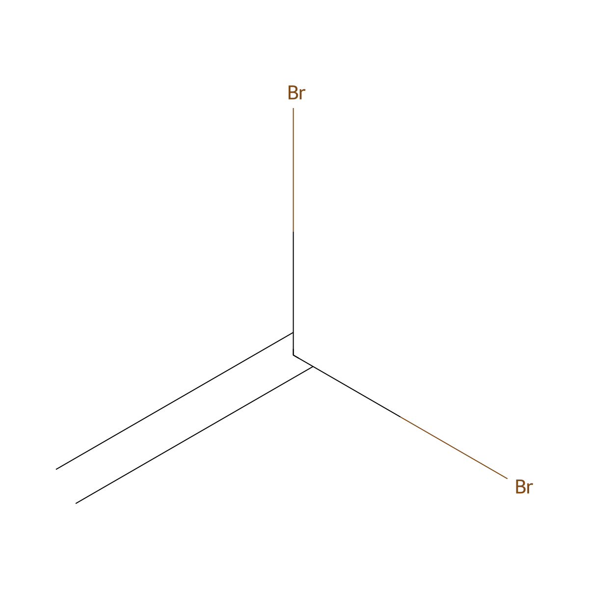 Ethene, 1,1-dibromo- molecular structure, CAS 593-92-0