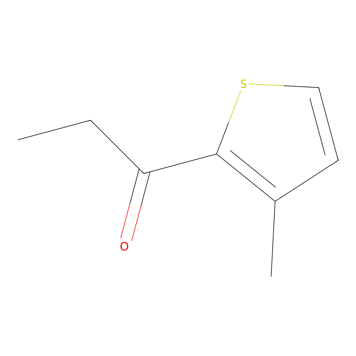 1-(3-Methylthiophen-2-yl)propan-1-one molecular structure, CAS 59303-03-6