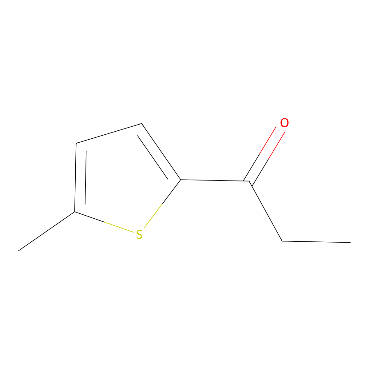 1-(5-Methyl-2-thienyl)-1-propanone molecular structure, CAS 59303-13-8