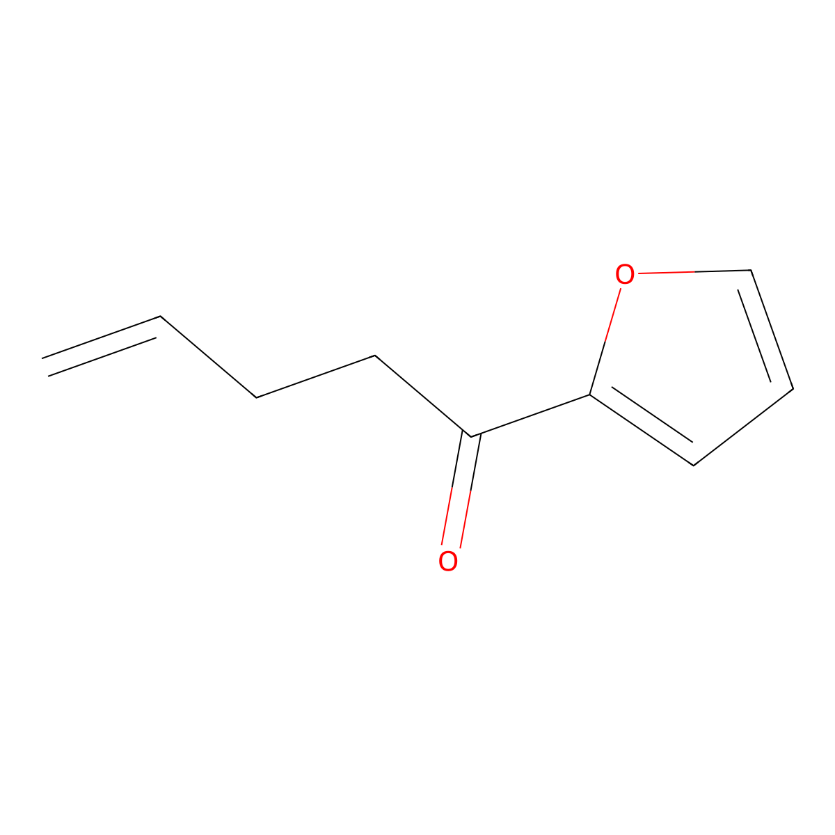 1-(Furan-2-yl)pent-4-en-1-one molecular structure, CAS 59304-43-7