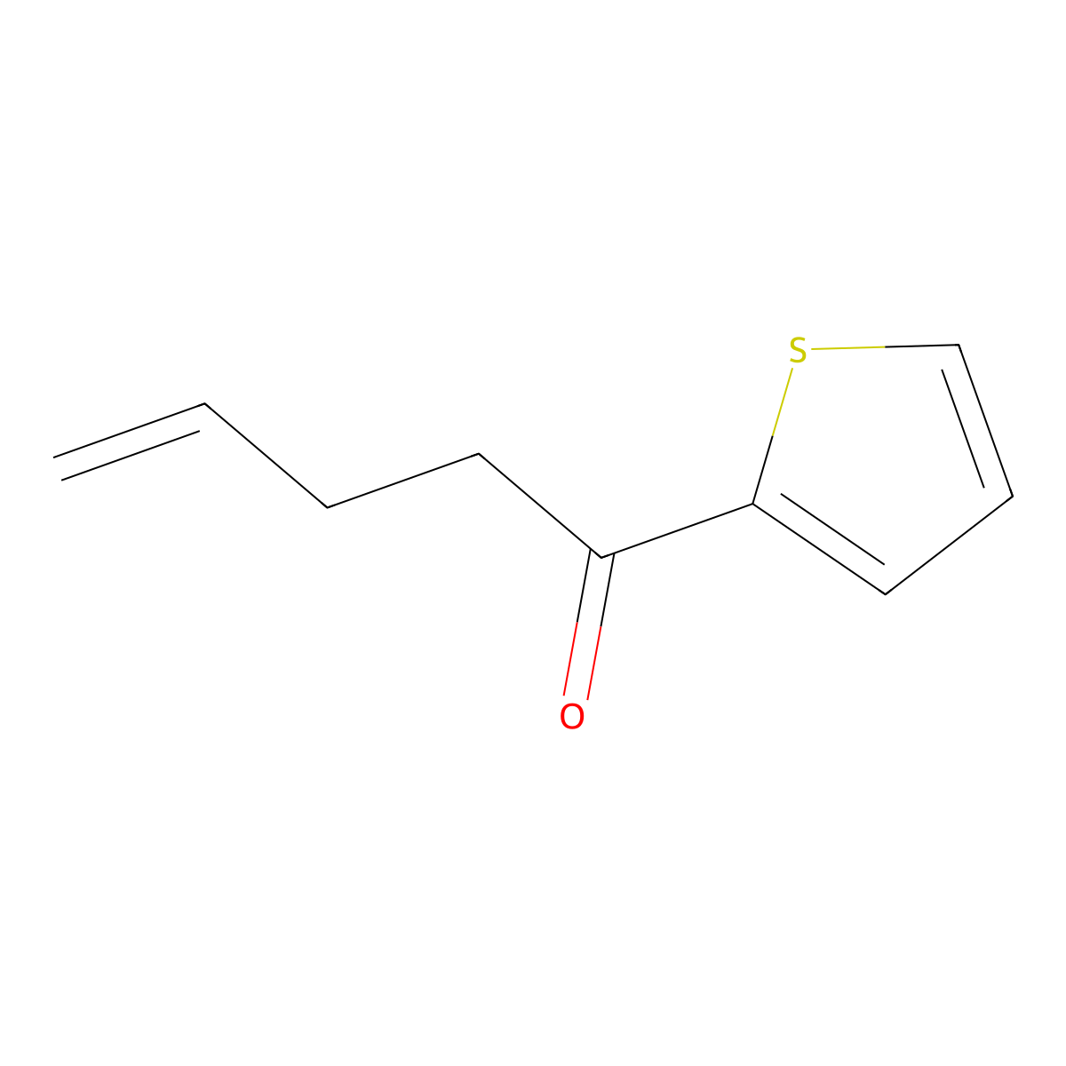 1-(2-Thienyl)-4-penten-1-one molecular structure, CAS 59304-44-8