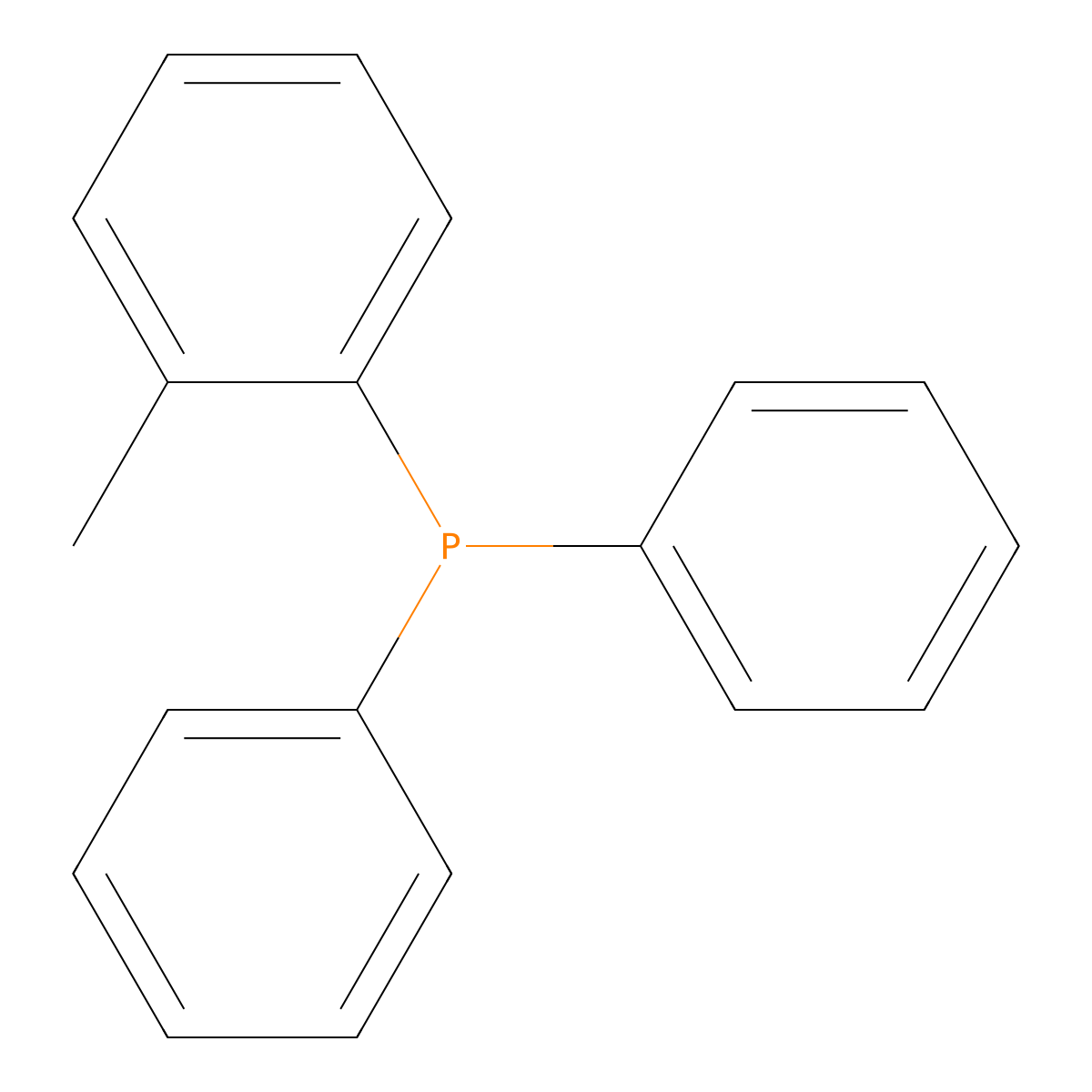 Diphenyl-o-tolylphosphine molecular structure, CAS 5931-53-3