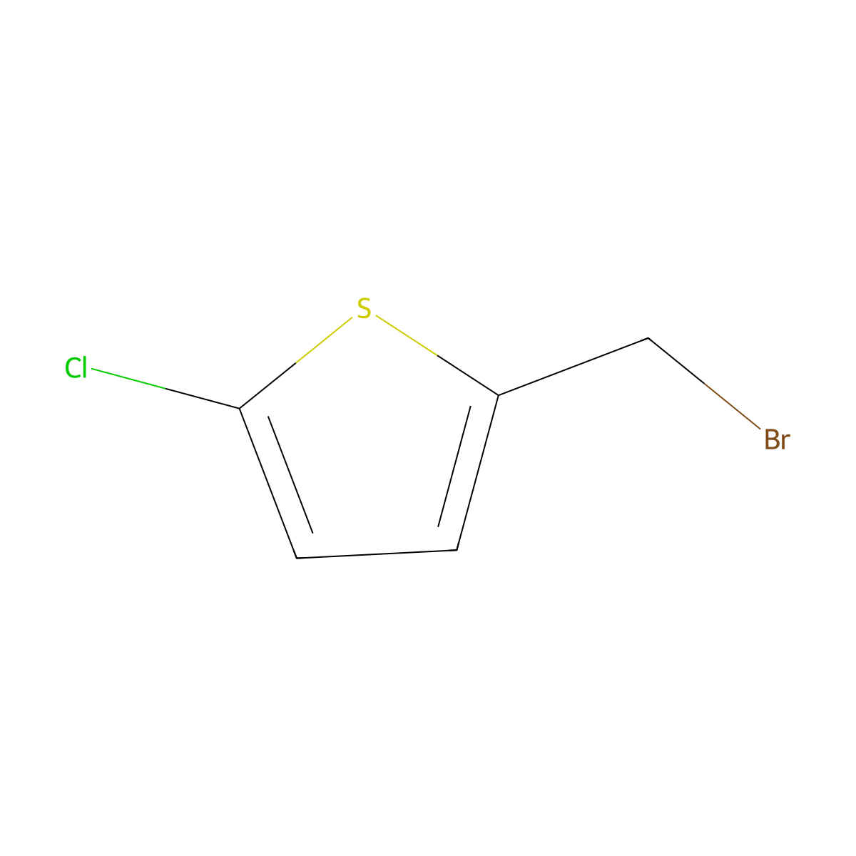 2-(Bromomethyl)-5-chlorothiophene molecular structure, CAS 59311-22-7