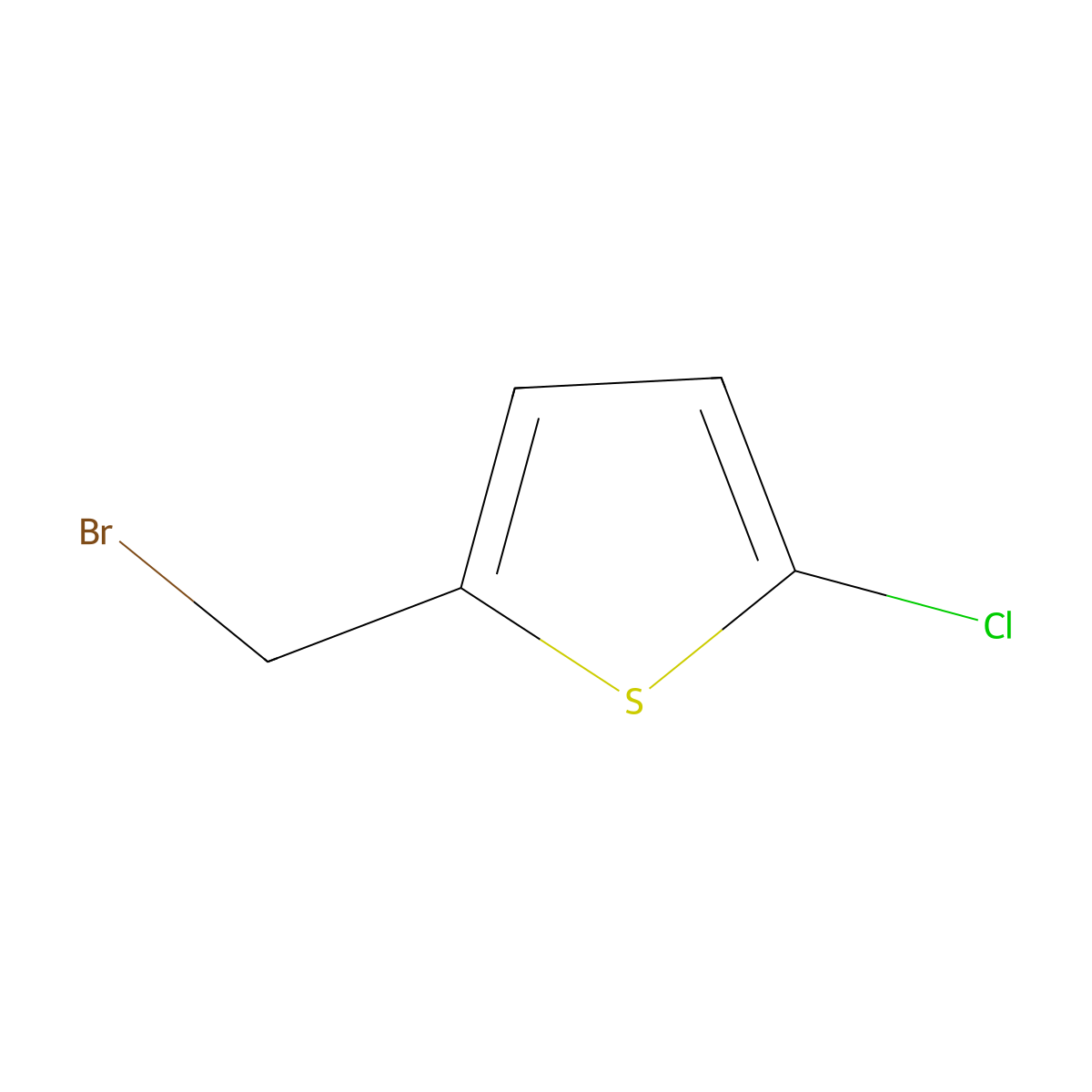 2-(Bromomethyl)-5-chlorothiophene molecular structure, CAS 59311-22-7