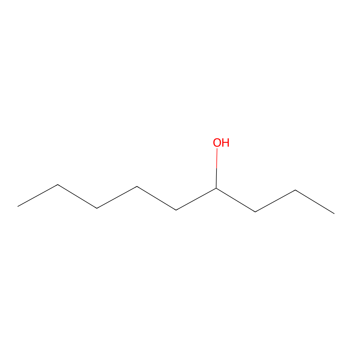 4-Nonanol molecular structure, CAS 5932-79-6