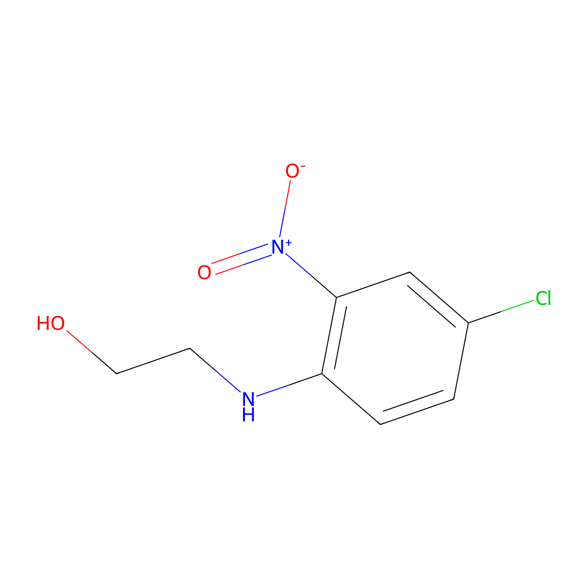 HC Yellow no. 12 molecular structure, CAS 59320-13-7