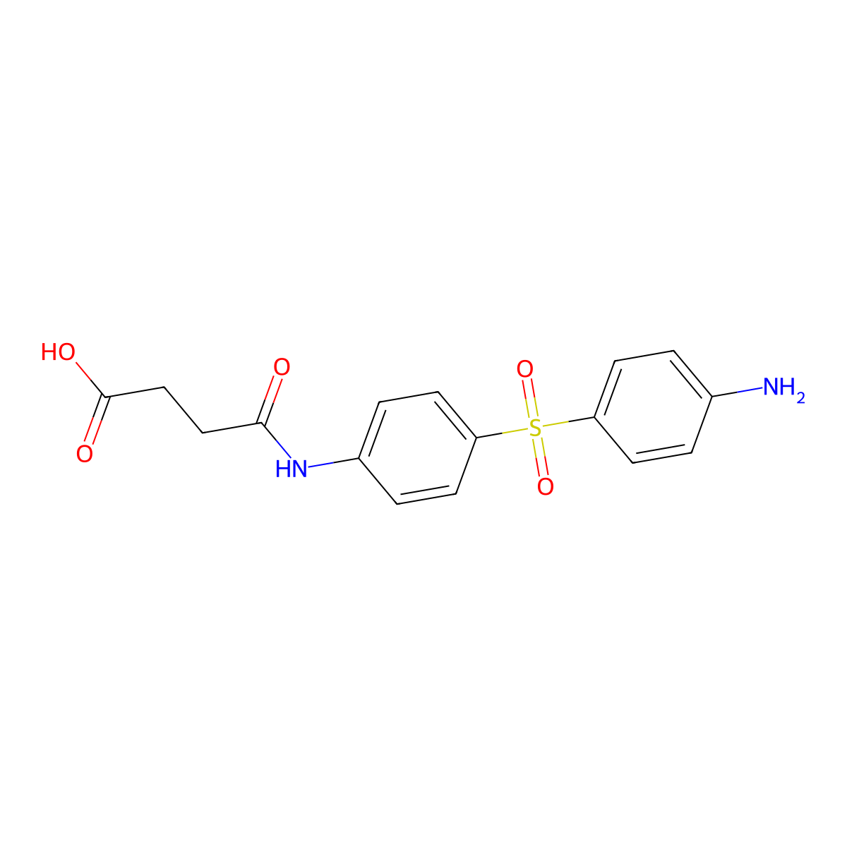 Succisulfone molecular structure, CAS 5934-14-5