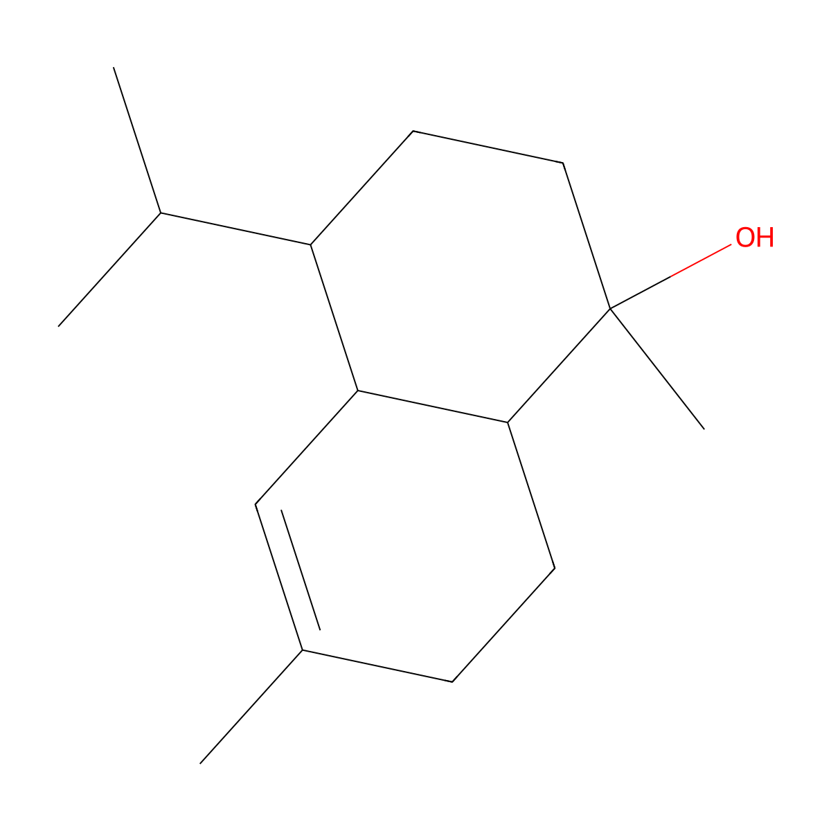 epi-alpha-Cadinol molecular structure, CAS 5937-11-1