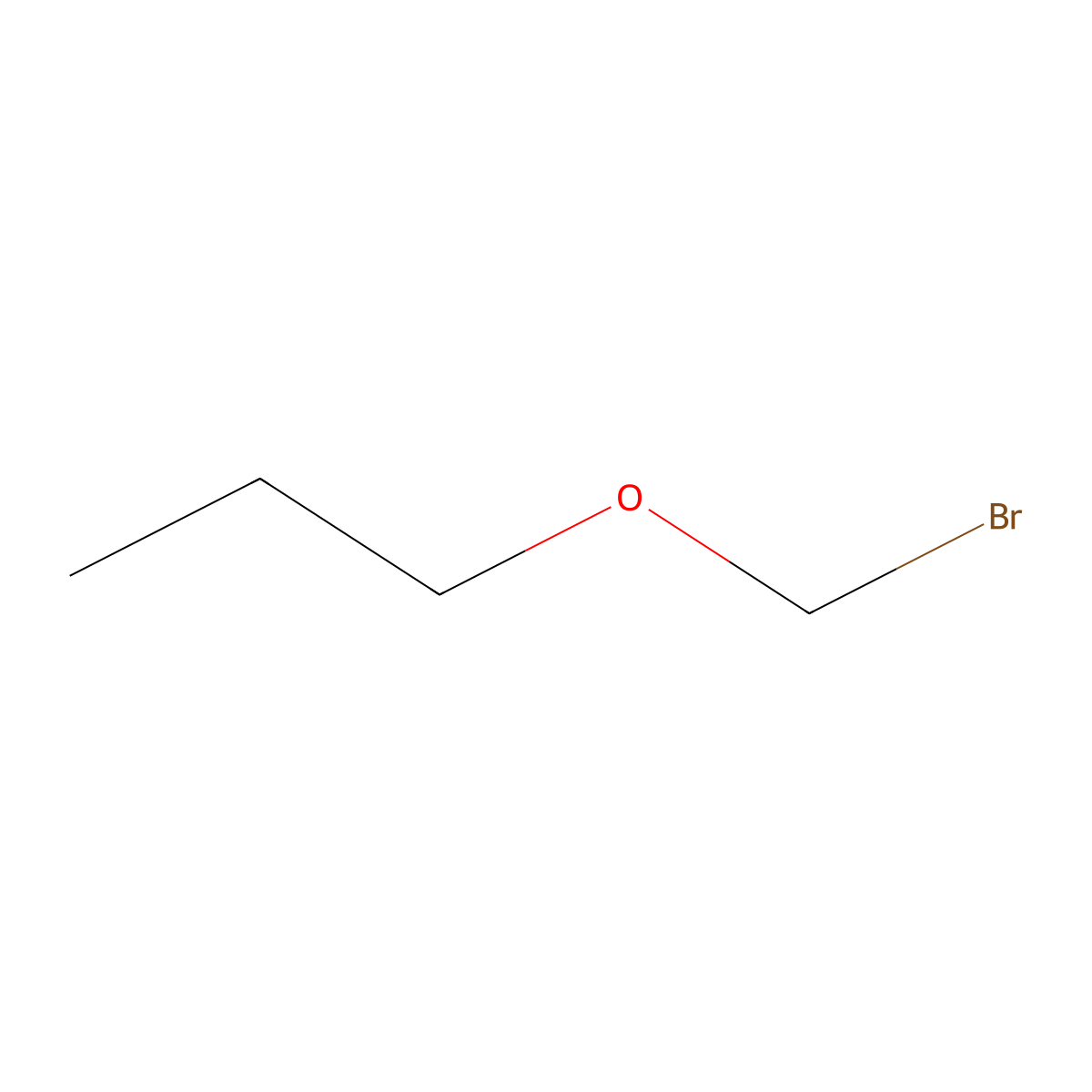 1-(Bromomethoxy)propane molecular structure, CAS 59375-50-7
