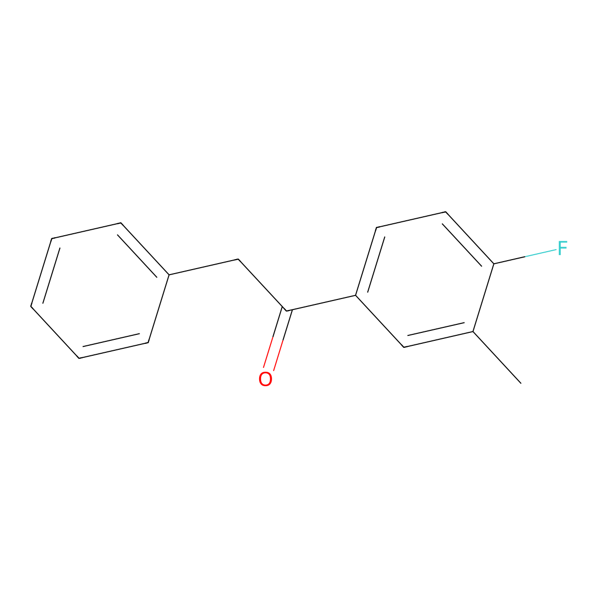 4'-Fluoro-3'-methyl-2-phenylacetophenone molecular structure, CAS 59396-52-0