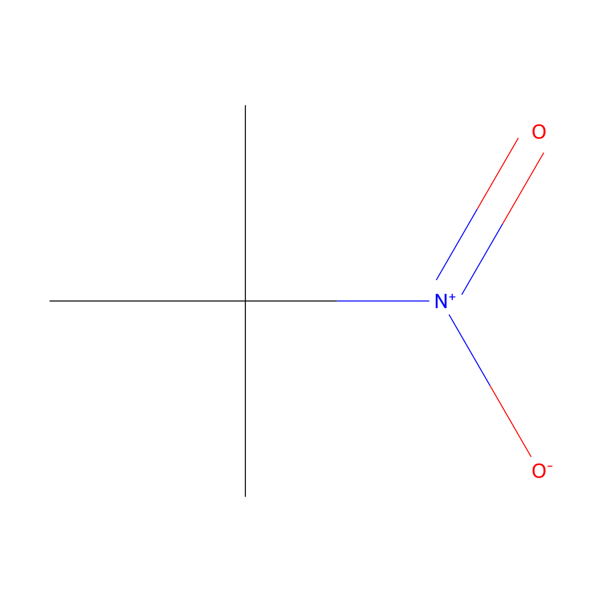 2-Methyl-2-nitropropane molecular structure, CAS 594-70-7