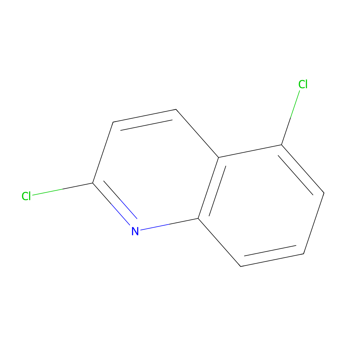 2,5-Dichloroquinoline molecular structure, CAS 59412-12-3