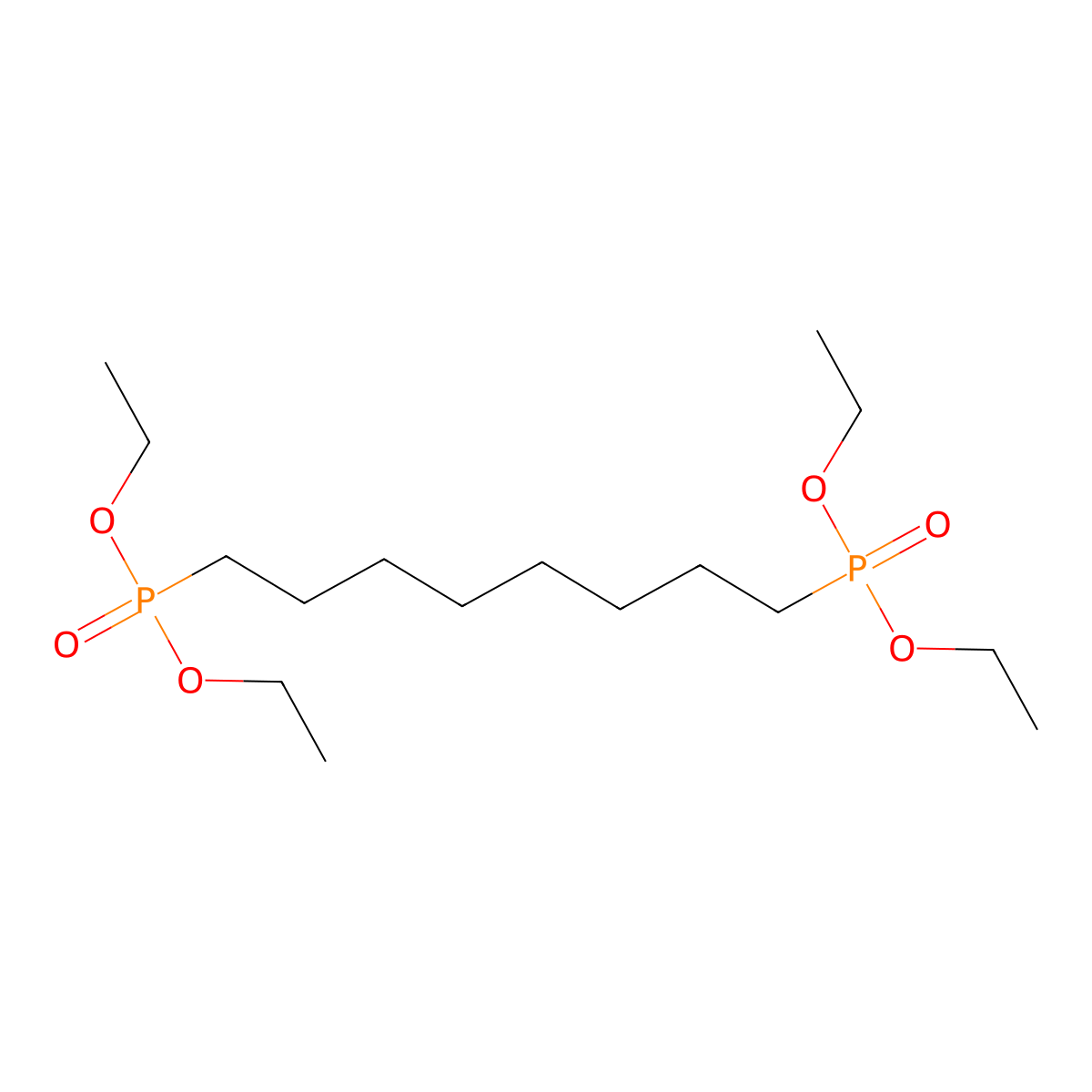 Tetraethyl 1,8-octanediphosphonate molecular structure, CAS 5943-61-3