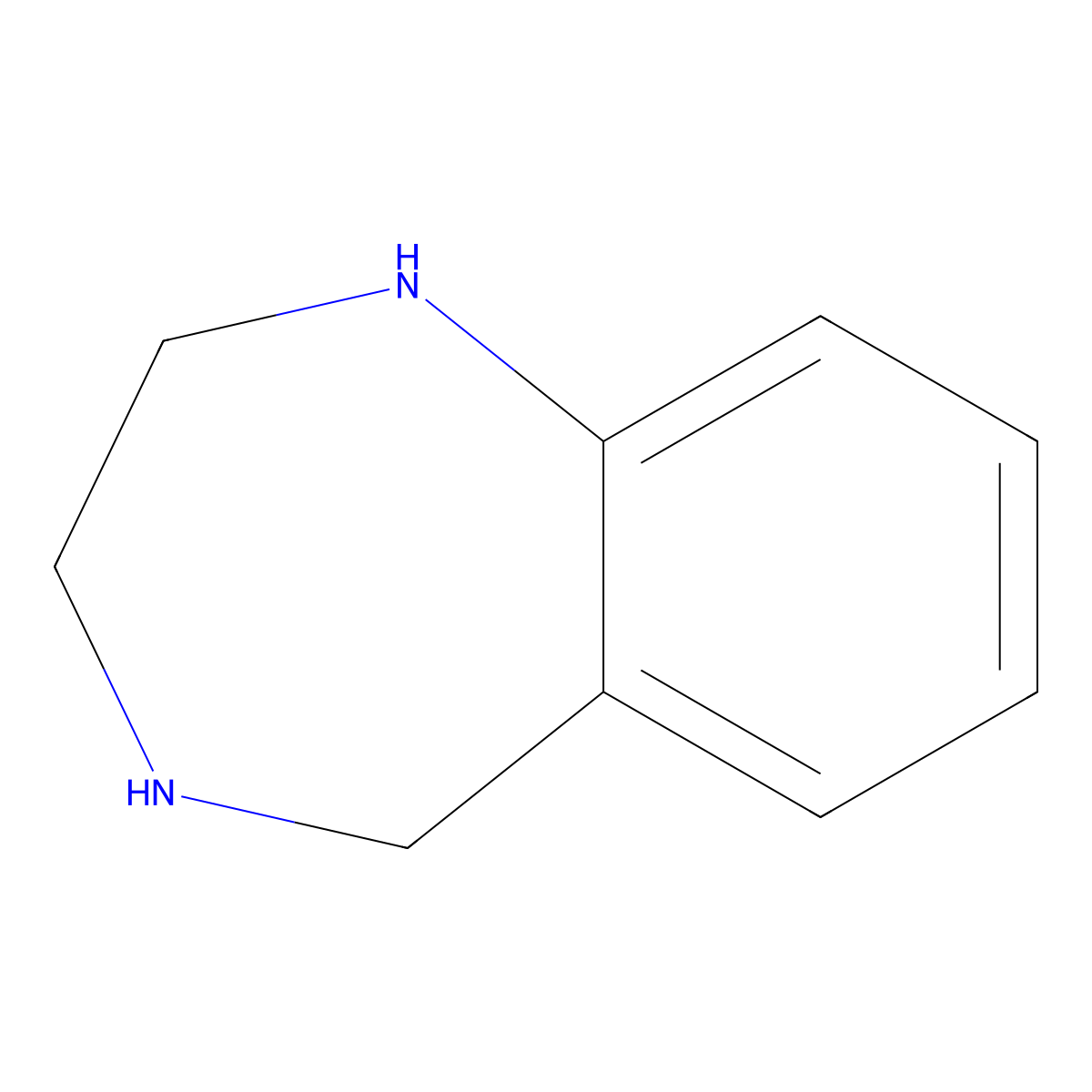 2,3,4,5-tetrahydro-1H-1,4-benzodiazepine molecular structure, CAS 5946-39-4
