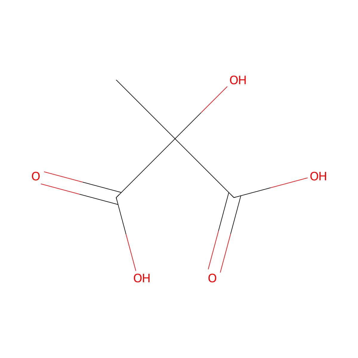 Isomalic acid molecular structure, CAS 595-48-2