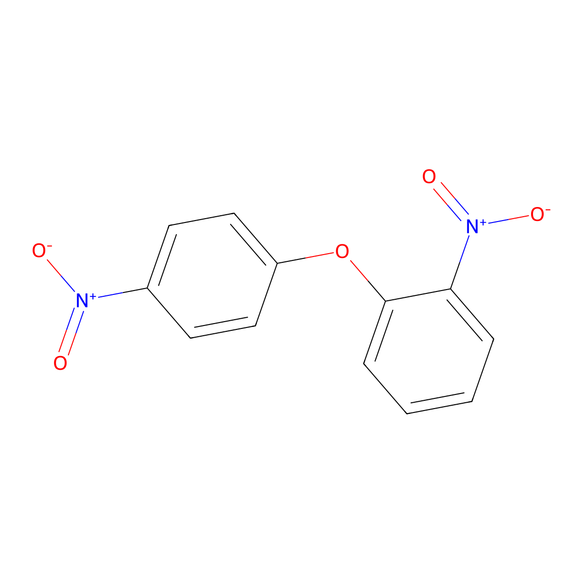 1-Nitro-2-(4-nitrophenoxy)benzene molecular structure, CAS 5950-83-4