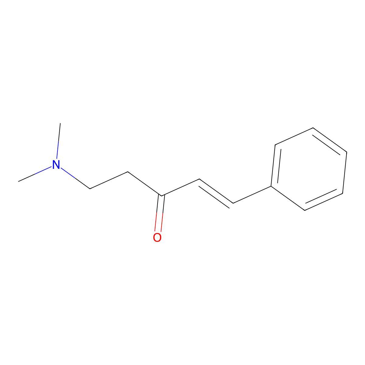 5-(Dimethylamino)-1-phenylpent-1-en-3-one molecular structure, CAS 59512-49-1