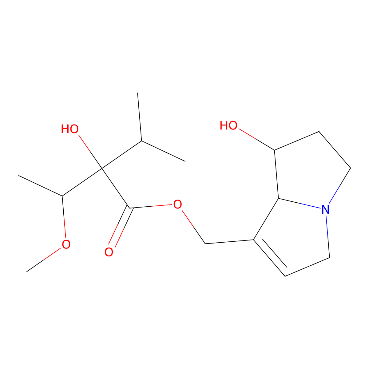 Heliotron molecular structure, CAS 59532-50-2