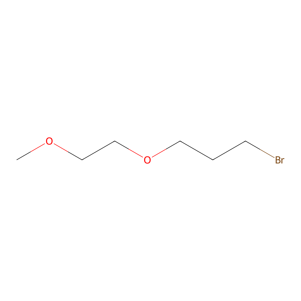 3-(2-Methoxyethoxy)propyl Bromide molecular structure, CAS 59551-75-6