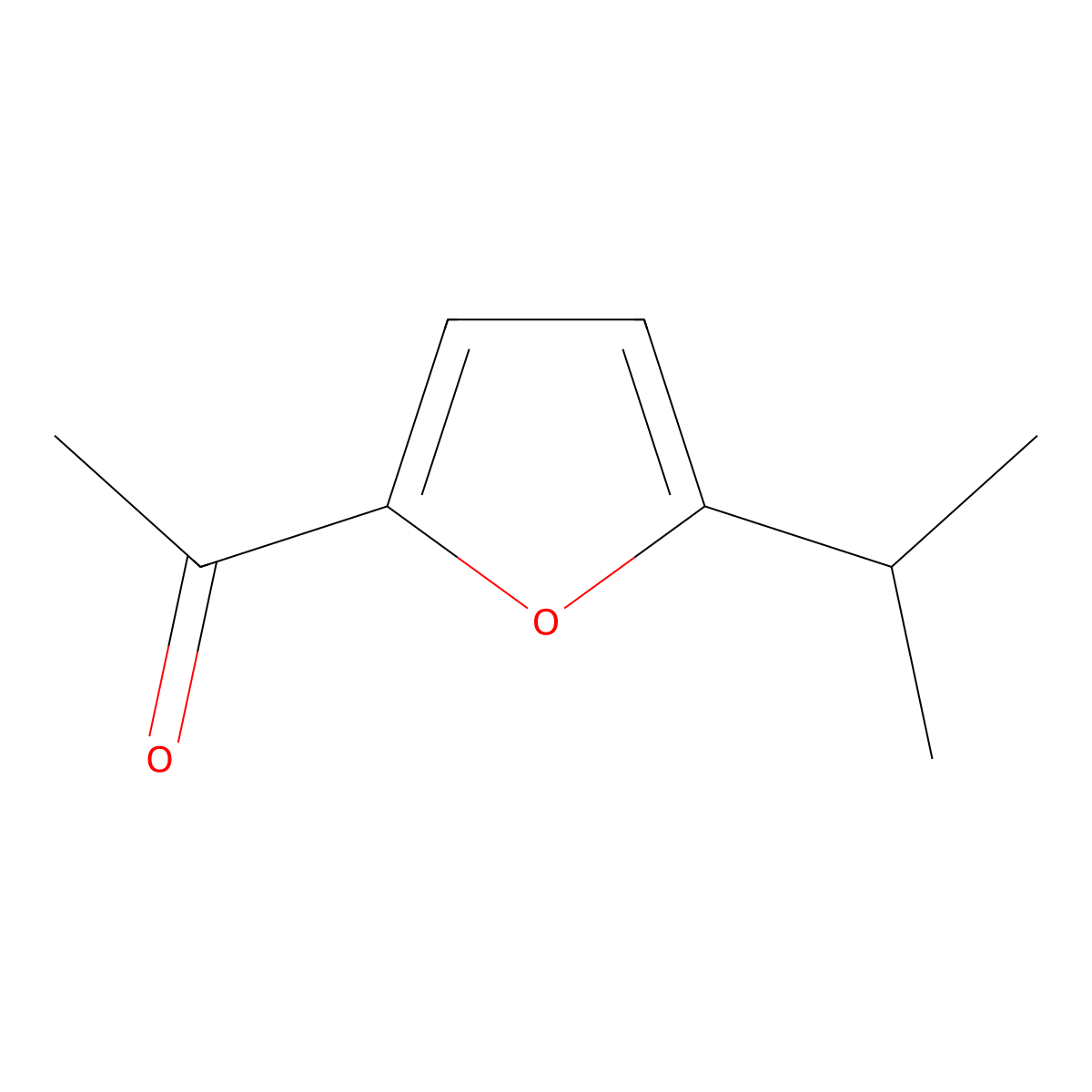 1-[5-(Propan-2-yl)furan-2-yl]ethan-1-one molecular structure, CAS 59558-53-1