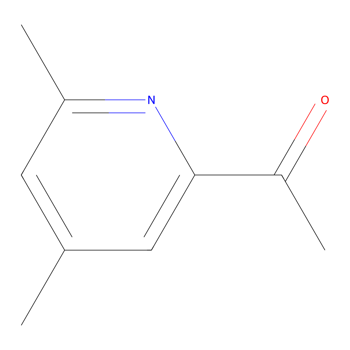 1-(4,6-Dimethylpyridin-2-yl)ethanone molecular structure, CAS 59576-31-7