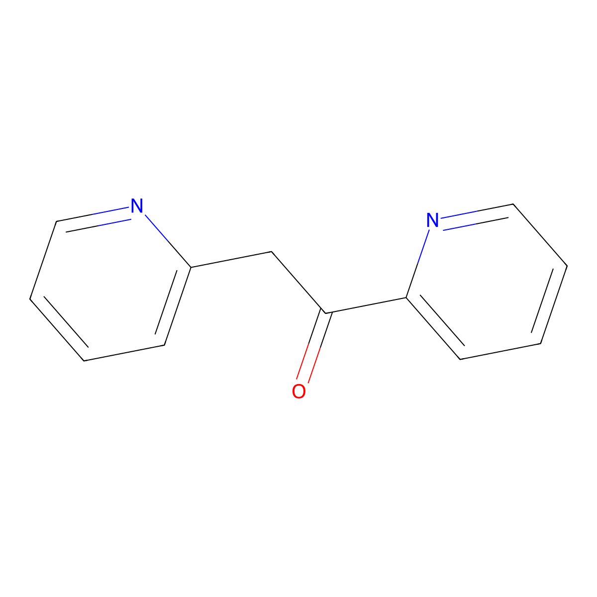 1,2-Di(pyridin-2-yl)ethanone molecular structure, CAS 59576-32-8