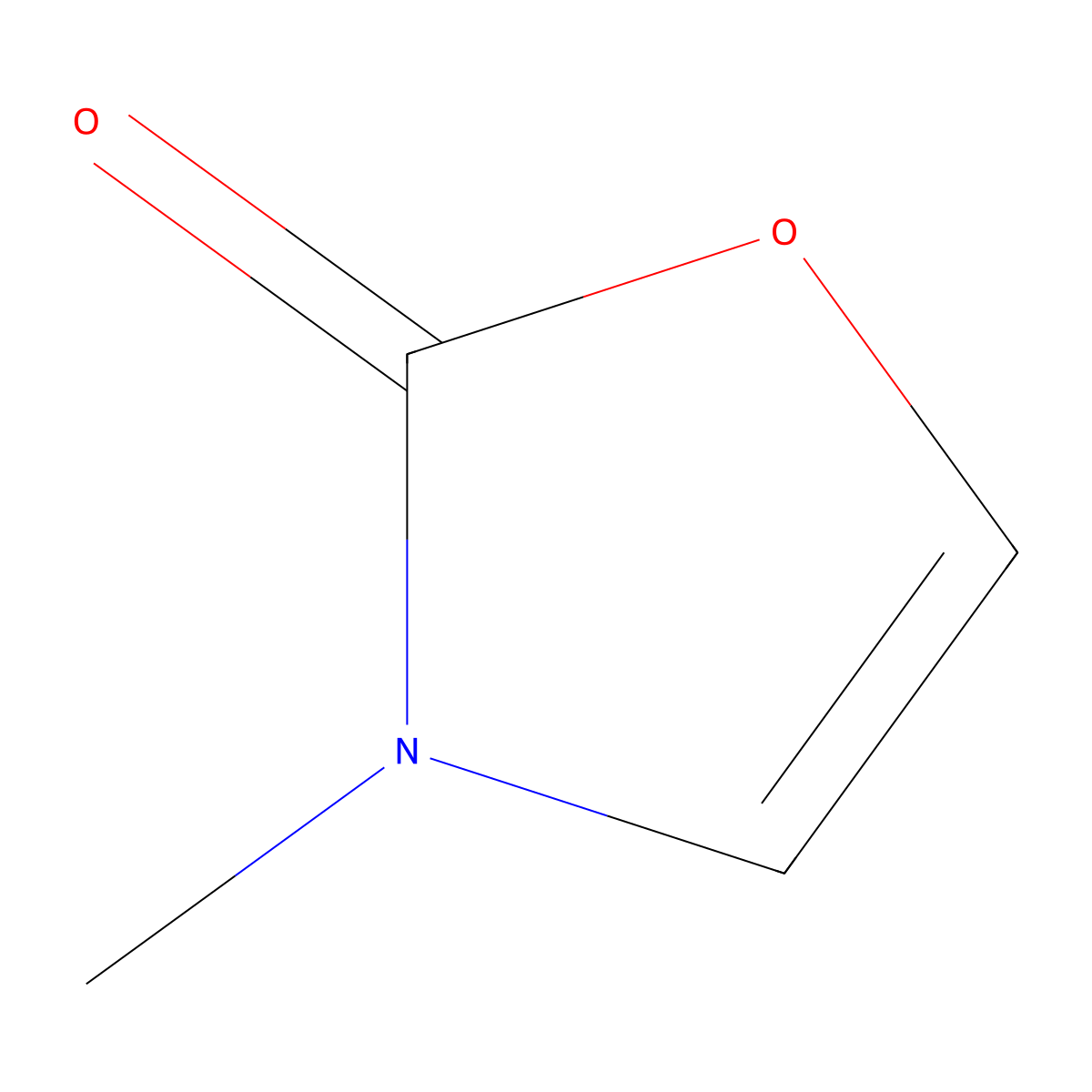 3-Methyl-2,3-dihydro-1,3-oxazol-2-one molecular structure, CAS 59581-66-7