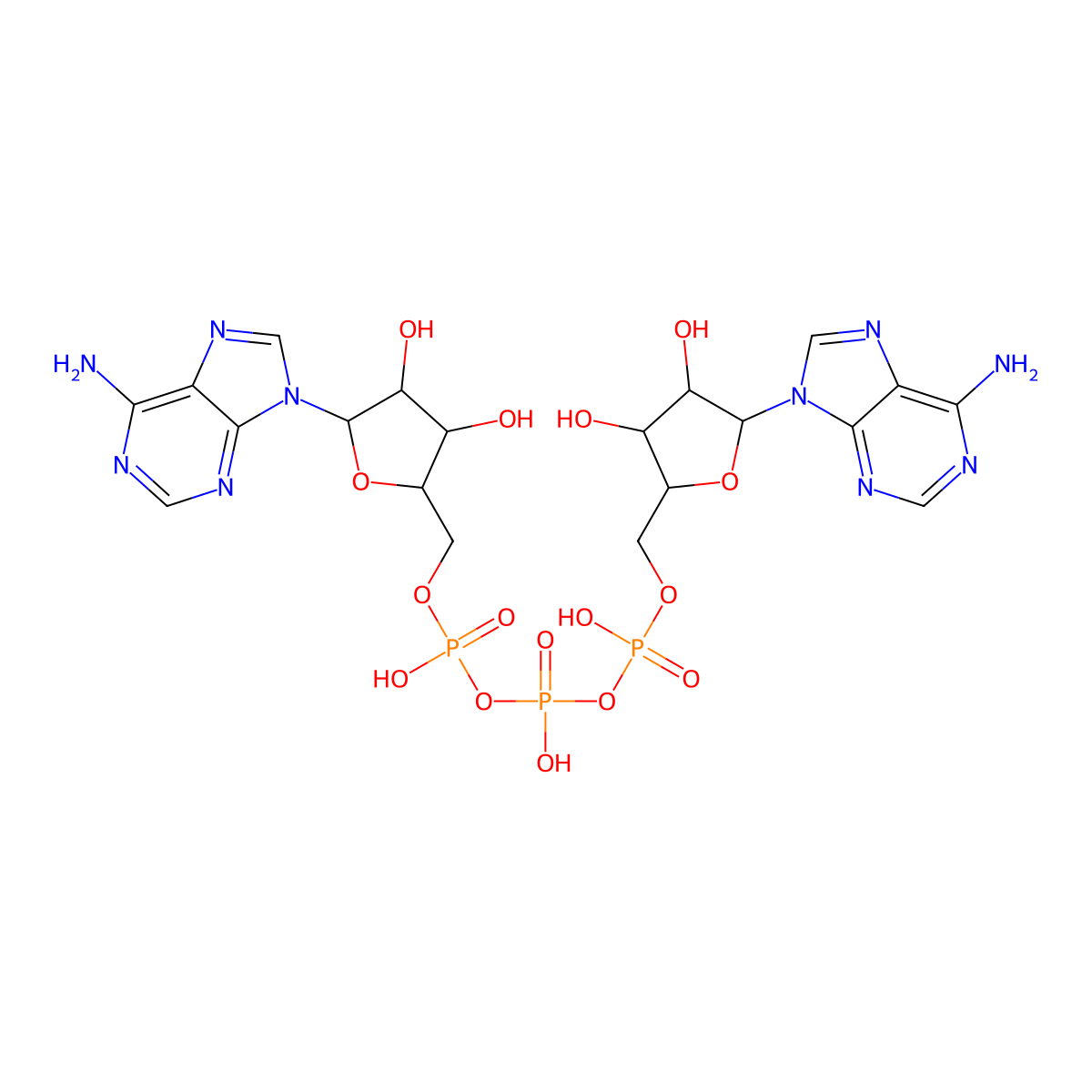 Ap3A molecular structure, CAS 5959-90-0