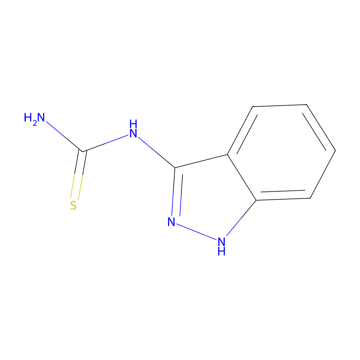 N-(1H-indazol-3-yl)thiourea molecular structure, CAS 59591-63-8
