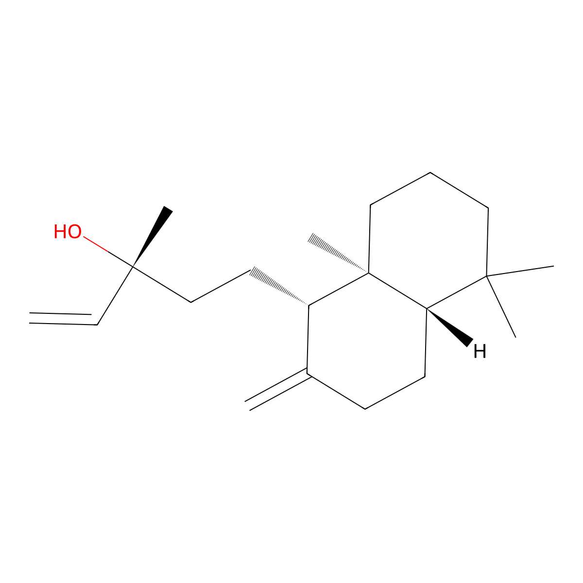 Manool molecular structure, CAS 596-85-0