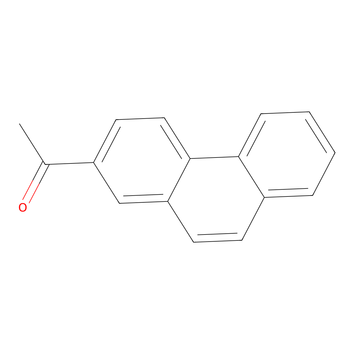 Methyl 2-phenanthryl ketone molecular structure, CAS 5960-69-0