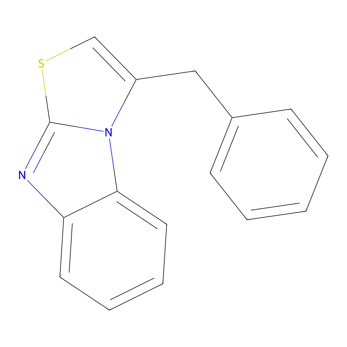 1-Benzyl-[1,3]thiazolo[3,2-a]benzimidazole molecular structure, CAS 59608-57-0