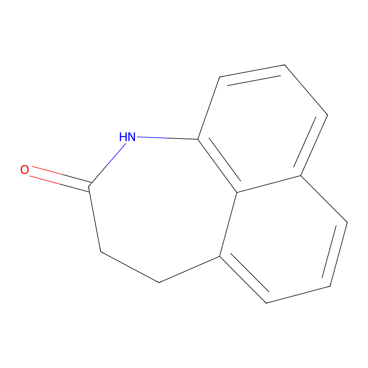 3,4-dihydronaphtho[1,8-bc]azepin-2(1H)-one molecular structure, CAS 59614-96-9