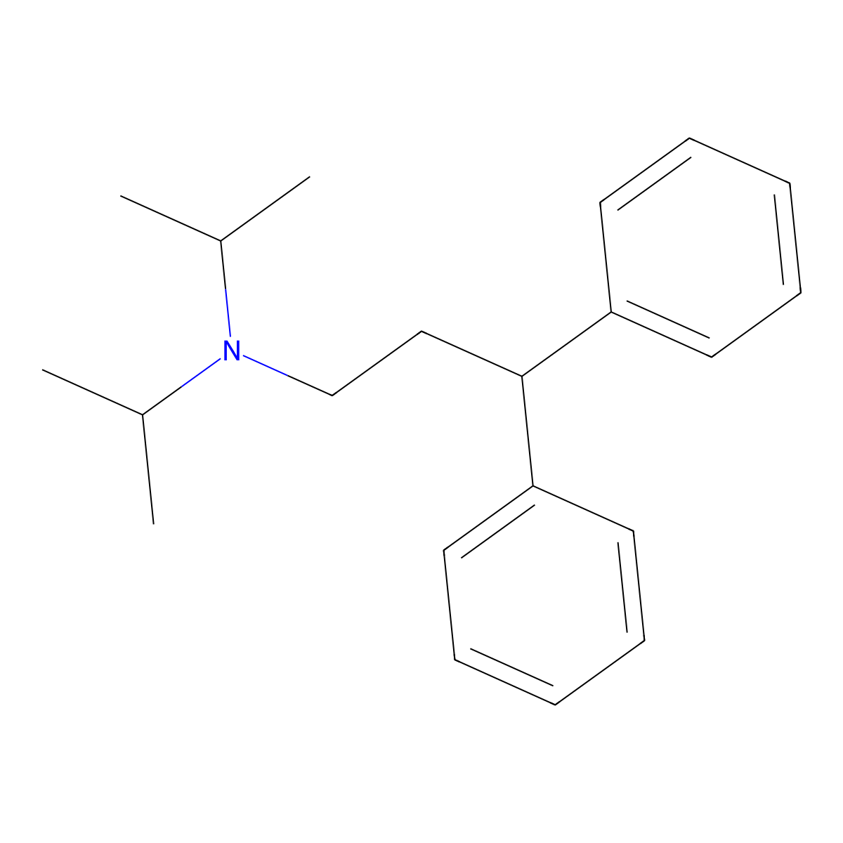 Diisopromine molecular structure, CAS 5966-41-6