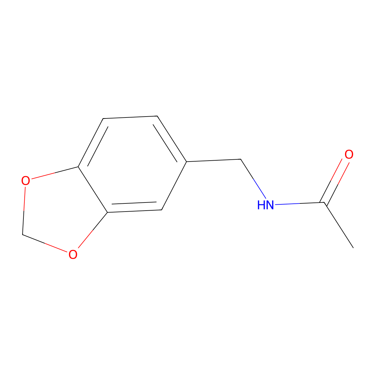 N-((2H-1,3-Benzodioxol-5-yl)methyl)ethanimidic acid molecular structure, CAS 59682-83-6