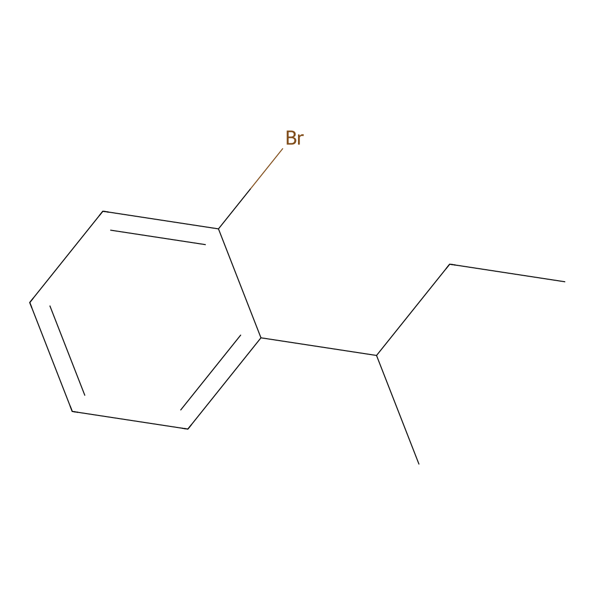 1-Bromo-2-(butan-2-yl)benzene molecular structure, CAS 59734-85-9