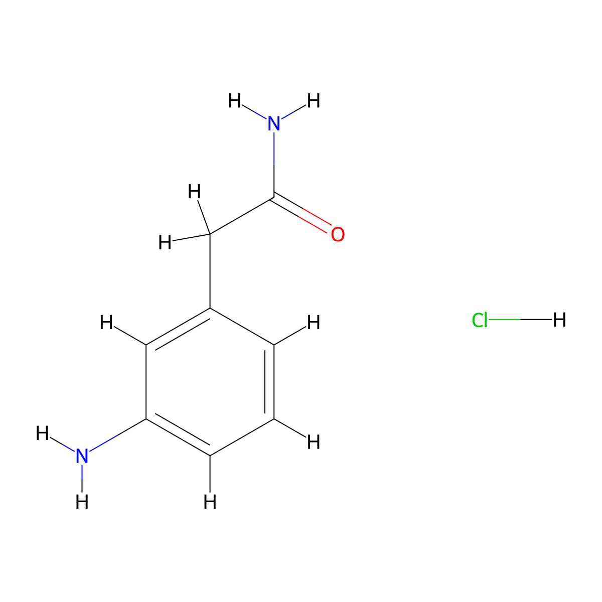 Acetamide, N-(3-aminophenyl)-, hydrochloride (1:?) molecular structure, CAS 59736-00-4