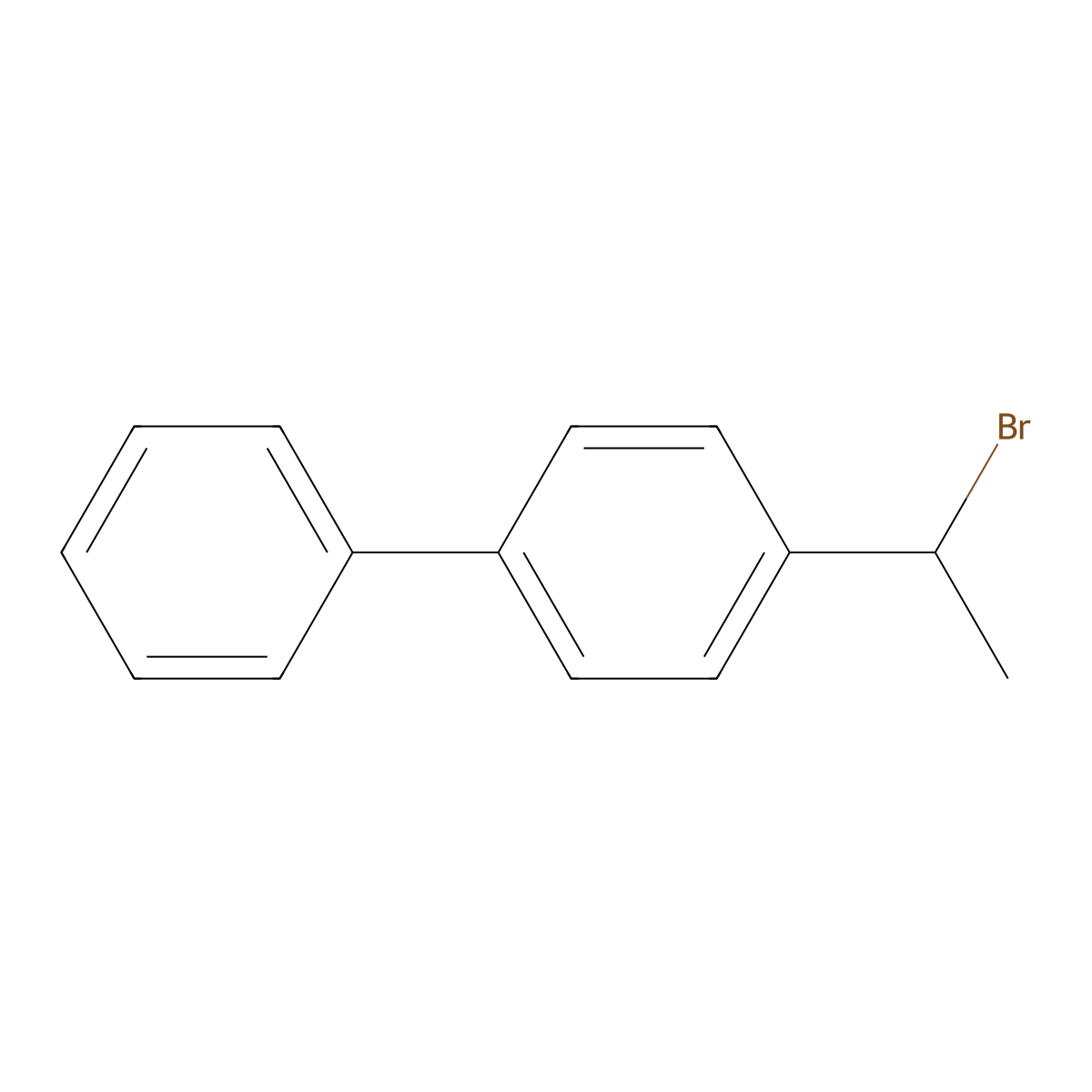 4-(1-Bromoethyl)-1,1'-biphenyl molecular structure, CAS 59771-00-5