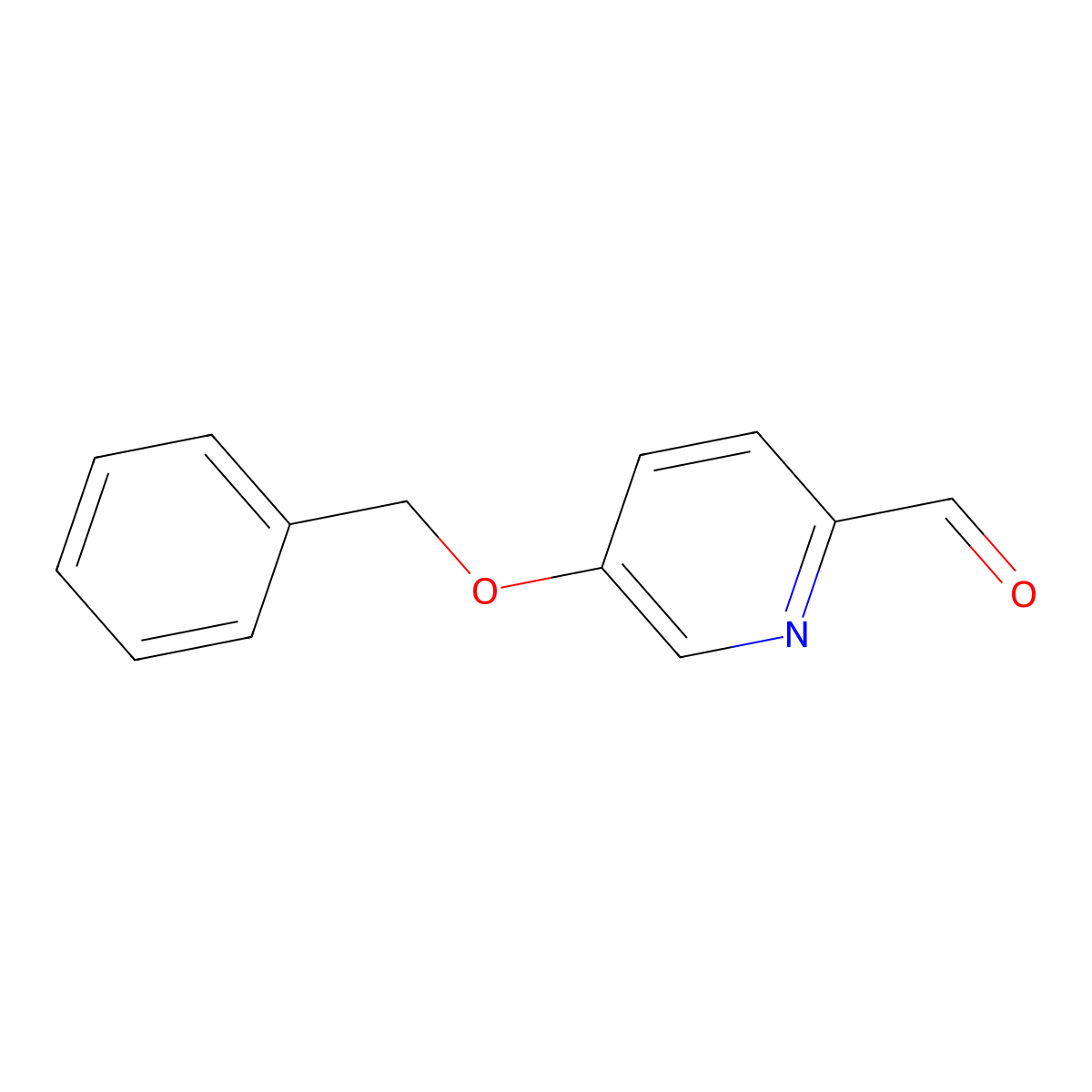 5-(Benzyloxy)pyridine-2-carbaldehyde molecular structure, CAS 59781-08-7