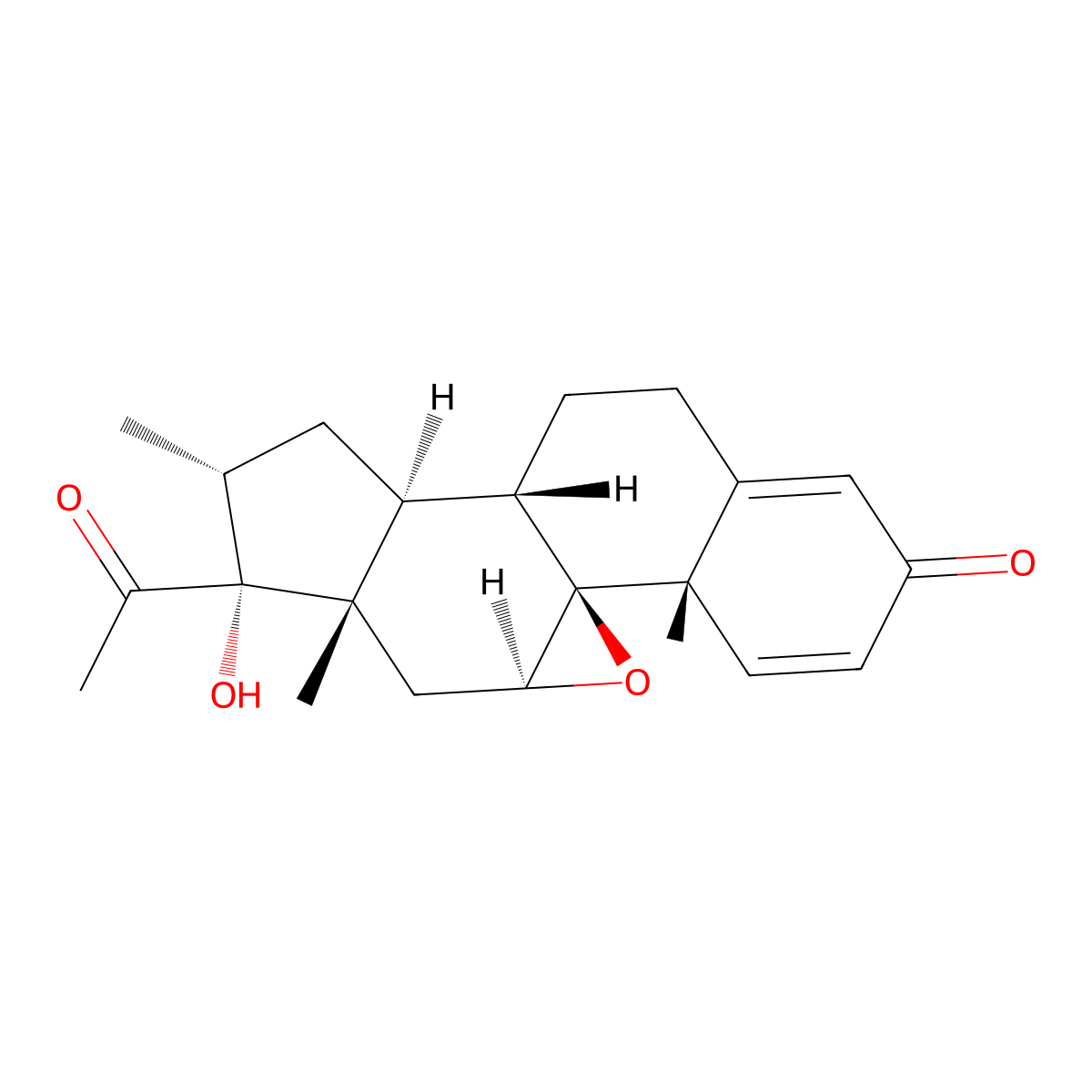 Desoximetasone Impurity 3 molecular structure, CAS 59796-52-0