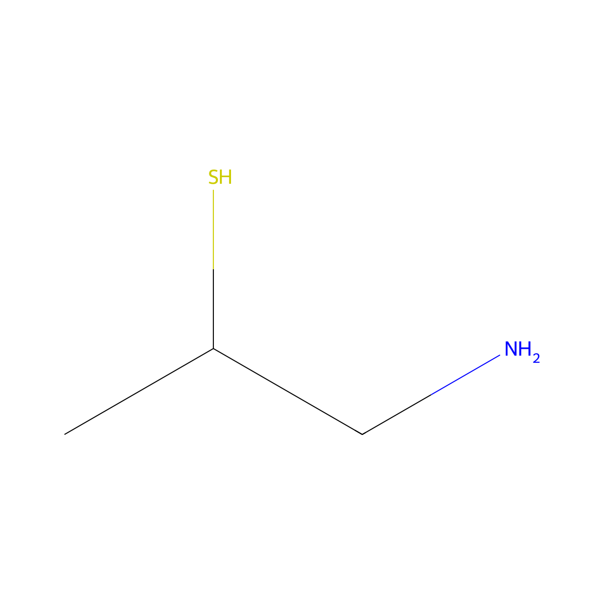 Propamine molecular structure, CAS 598-36-7