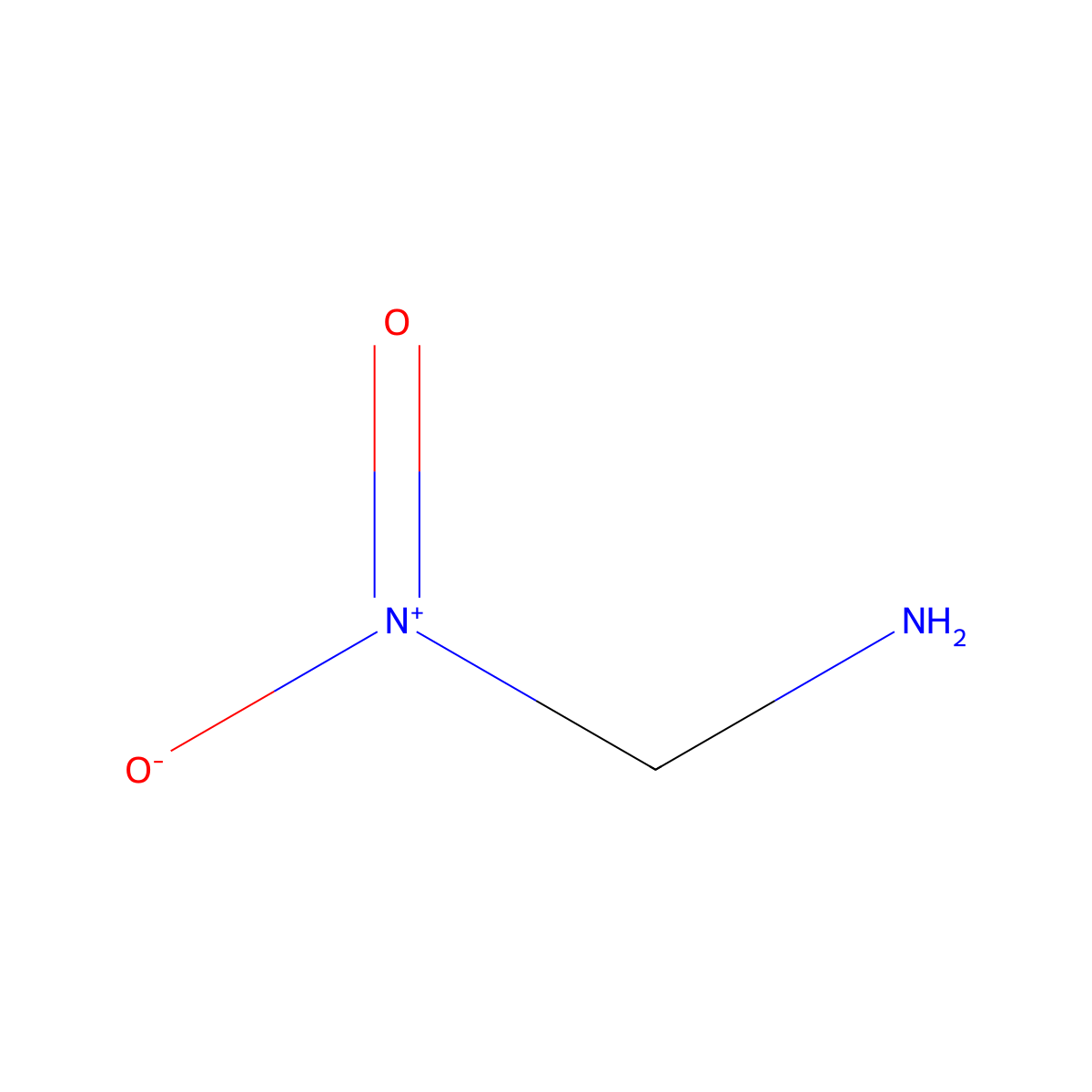 N-Nitromethylamine molecular structure, CAS 598-57-2