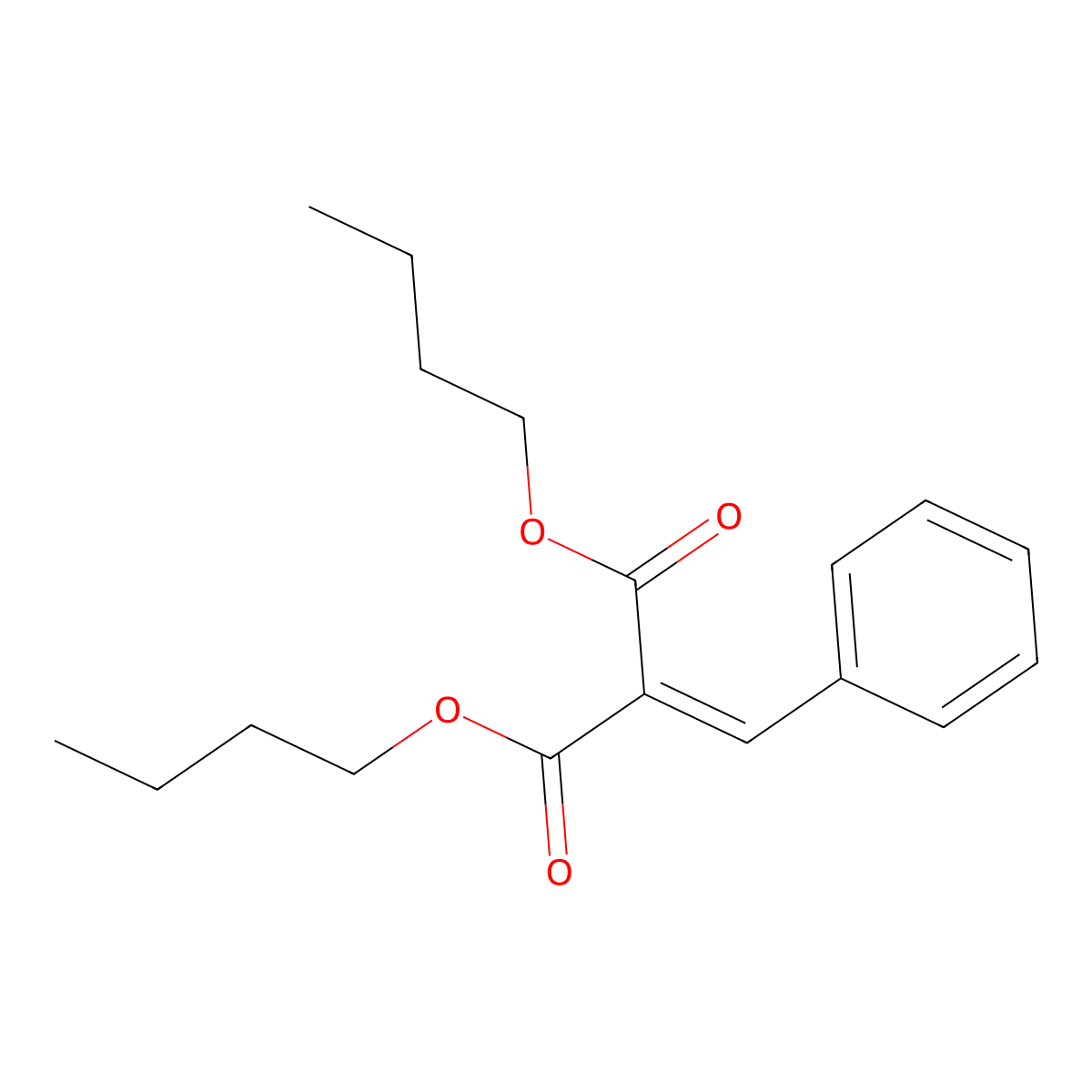 Dibutyl 2-benzylidenemalonate molecular structure, CAS 59832-50-7