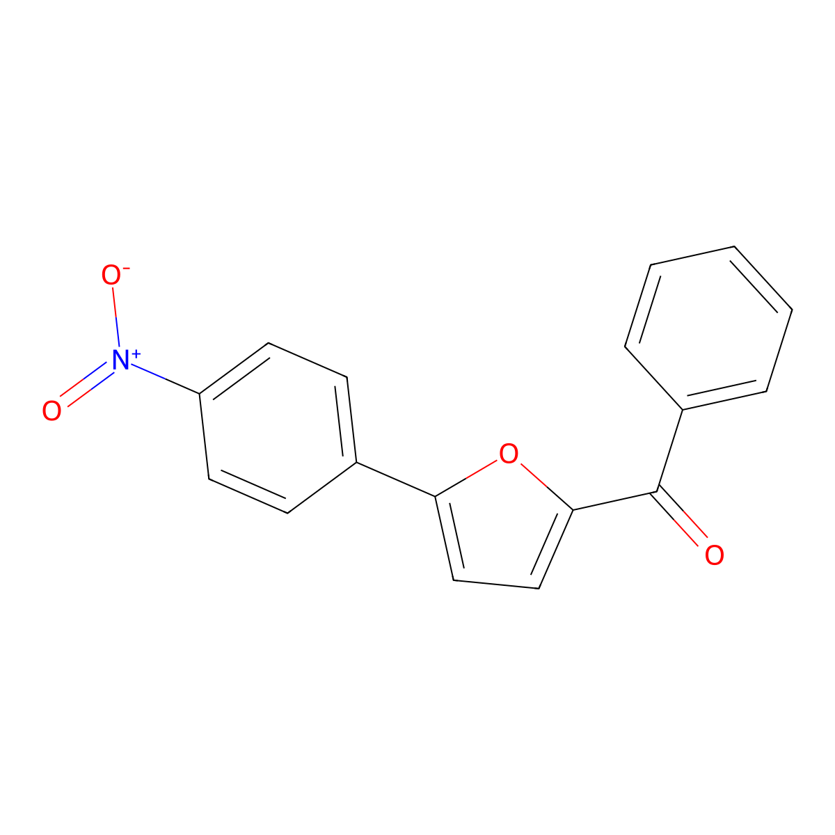 [5-(4-Nitrophenyl)furan-2-yl]-phenylmethanone molecular structure, CAS 59835-57-3