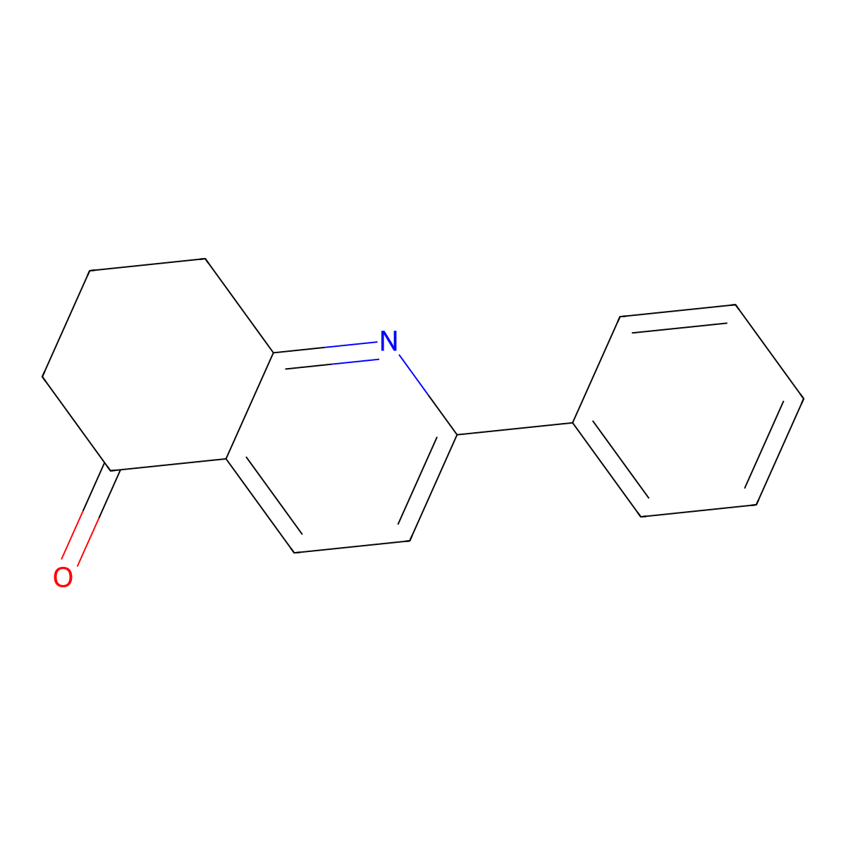2-Phenyl-7,8-dihydroquinolin-5(6H)-one molecular structure, CAS 59838-62-9