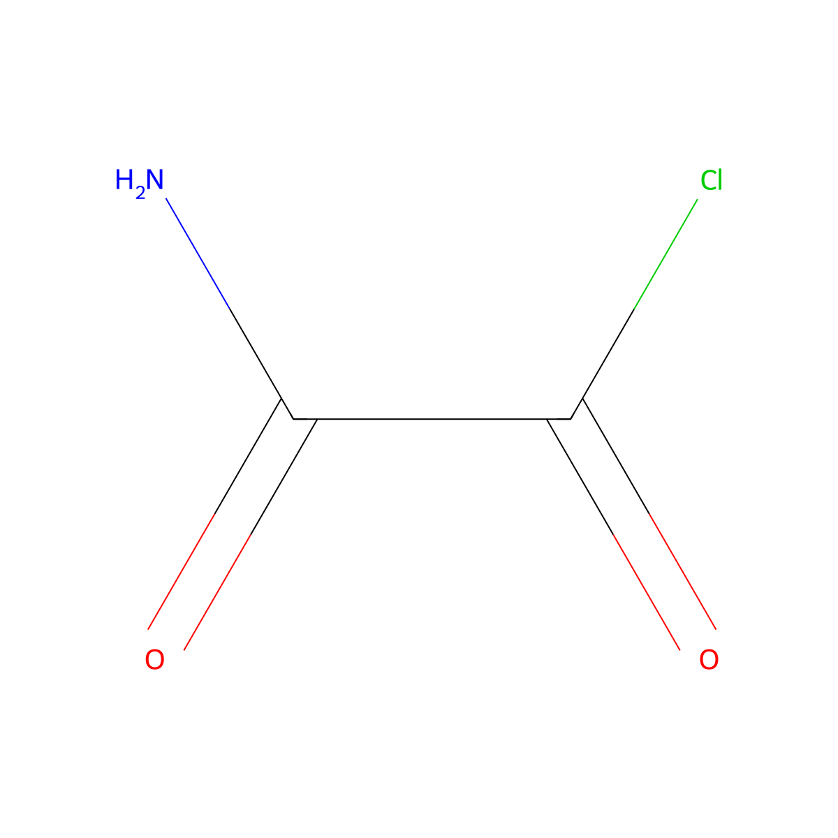 Carbamoylcarbonyl chloride molecular structure, CAS 59893-42-4