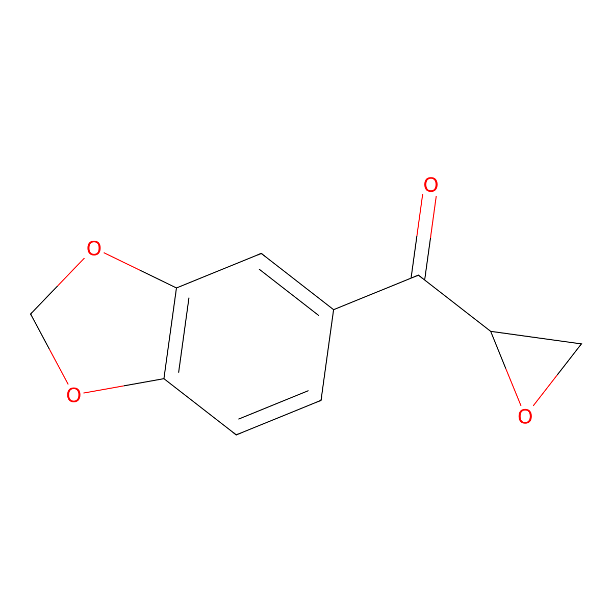 1,3-Benzodioxol-5-yloxiranylmethanone molecular structure, CAS 59901-89-2