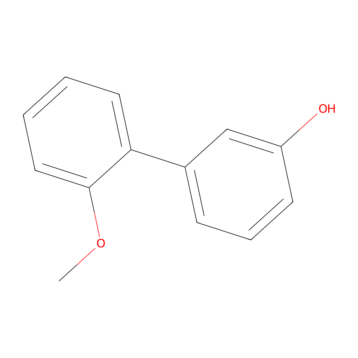3-(2-Methoxyphenyl)phenol molecular structure, CAS 59920-54-6