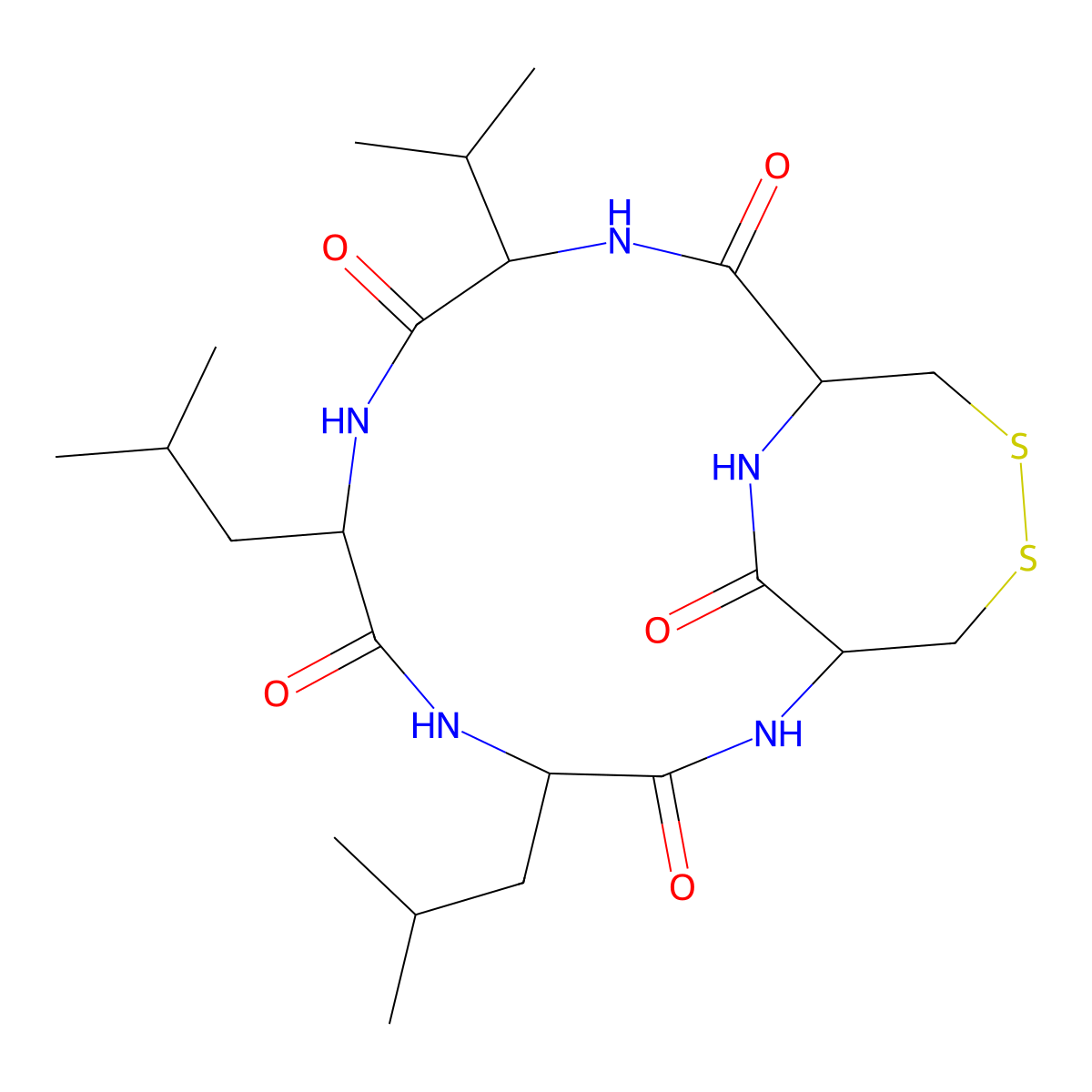 Malformin C molecular structure, CAS 59926-78-2